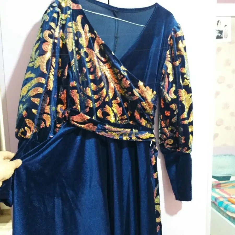 پیراهن مجلسی مخمل