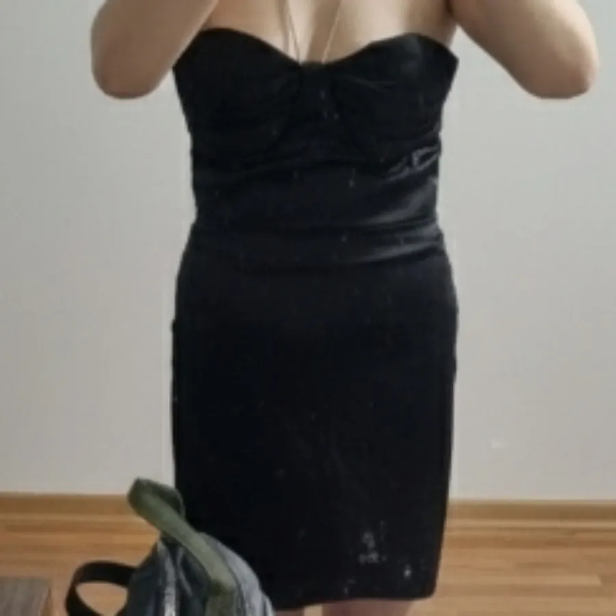 پیراهن ساتن کوتاه