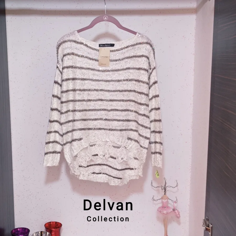 بلوز بافت پولکی