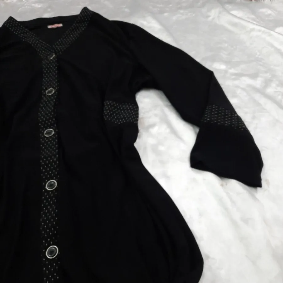 مانتو مشکی بلند