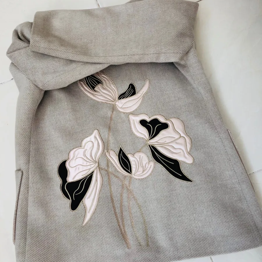 کت فوتر گلدوزی