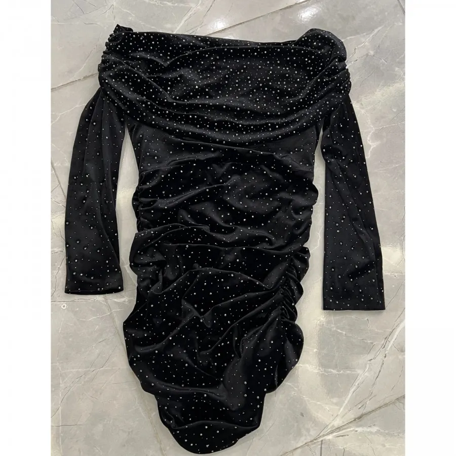 پیراهن مخمل مجلسی