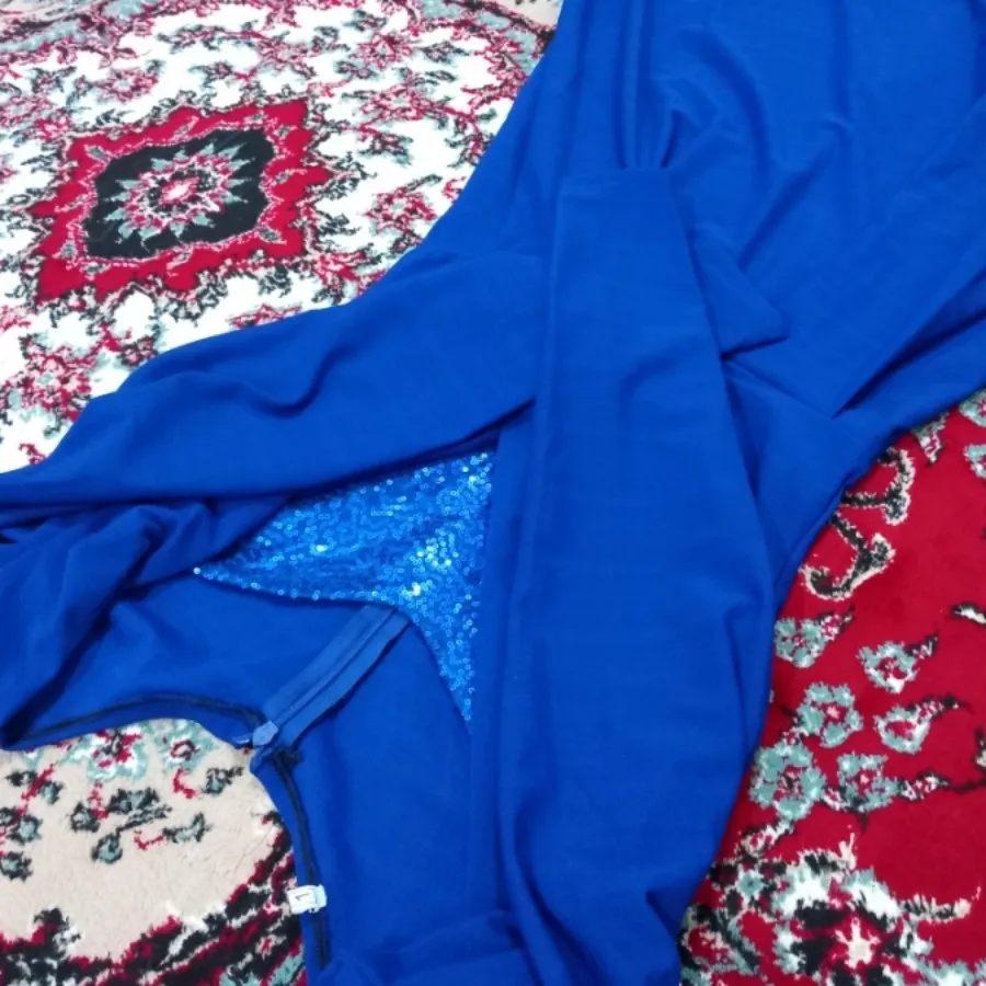 لباس مجلسی آبی نو