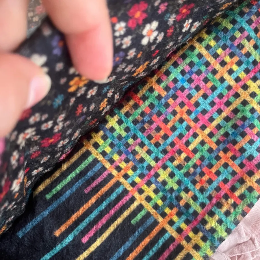 شال زمستونی مخمل کوبیده