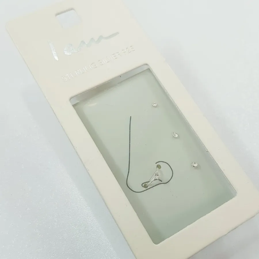 پک پیرسینگ بینی نقره 925