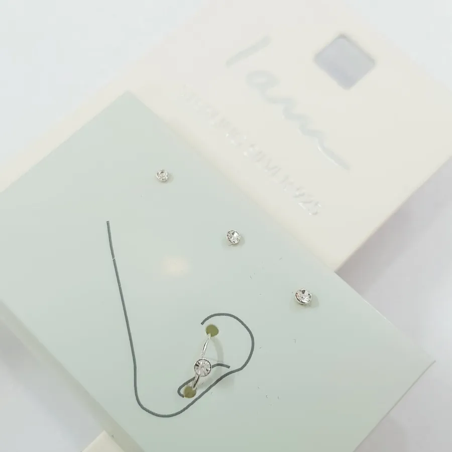 پک پیرسینگ بینی نقره 925