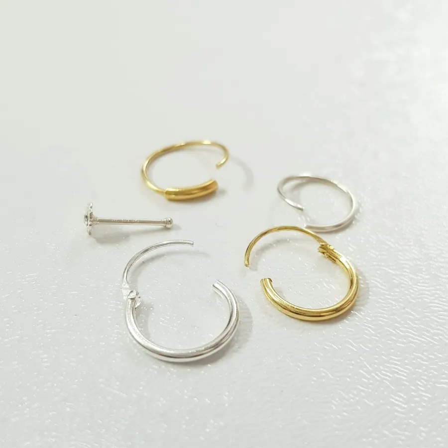 پک پیرسینگ بینی نقره 925