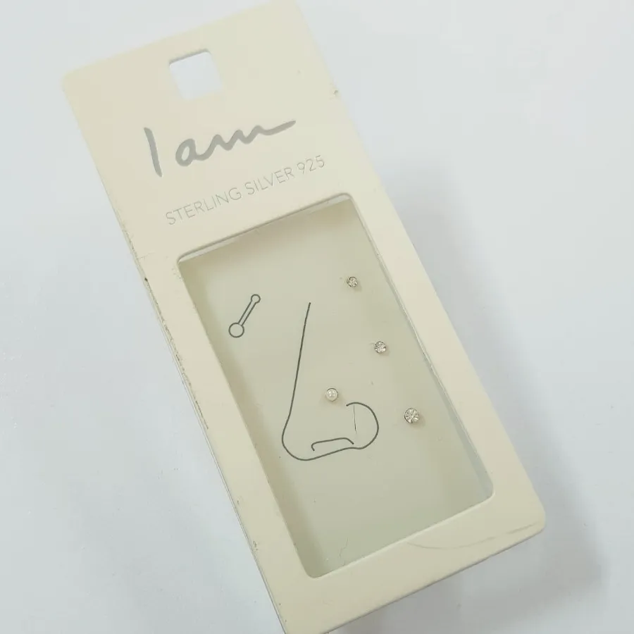 پک پیرسینگ بینی نقره 925