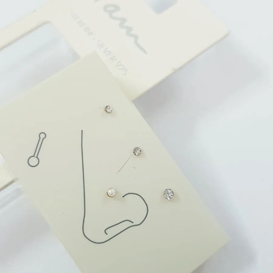 پک پیرسینگ بینی نقره 925