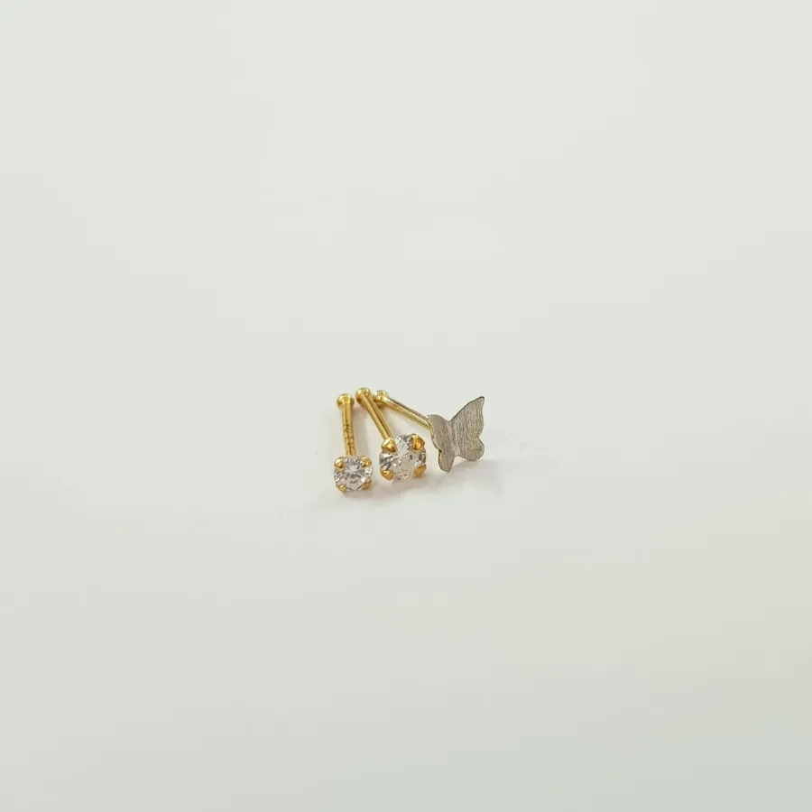 پک پیرسینگ بینی نقره 925