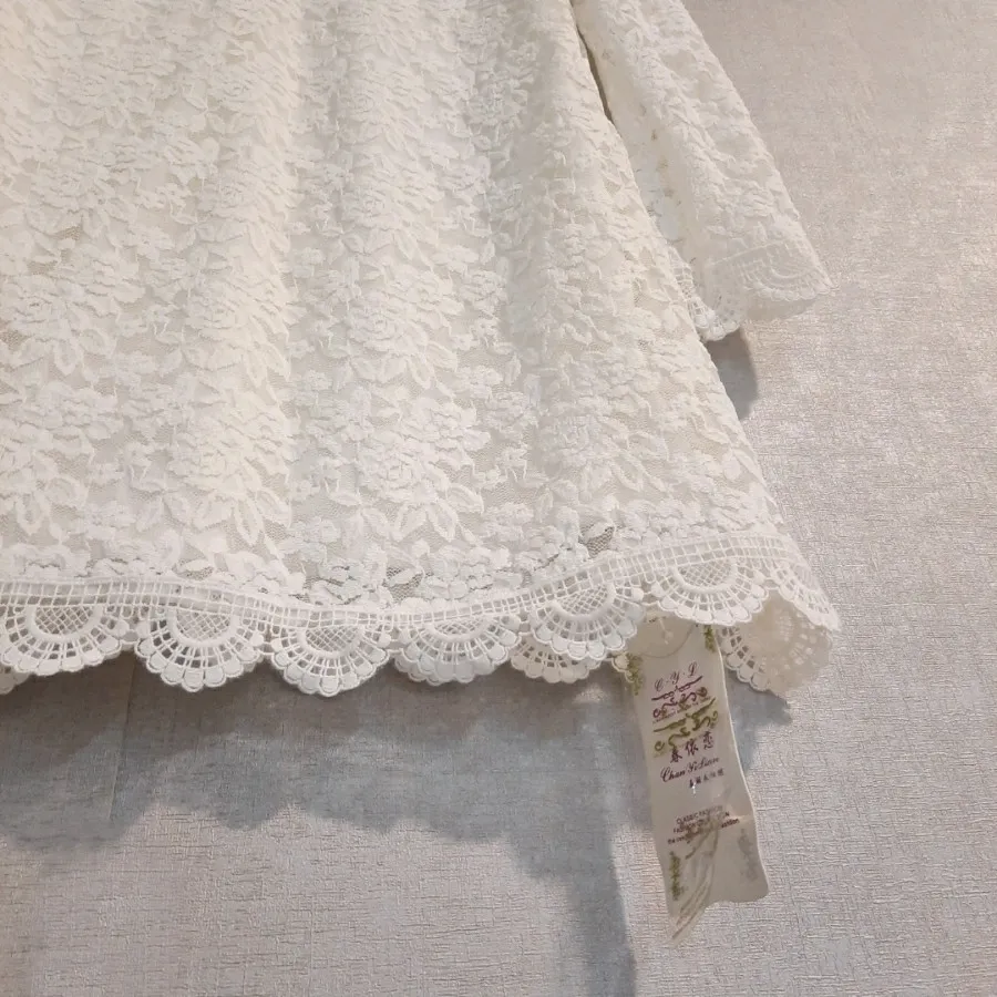 پیراهن گیپور کوتاه