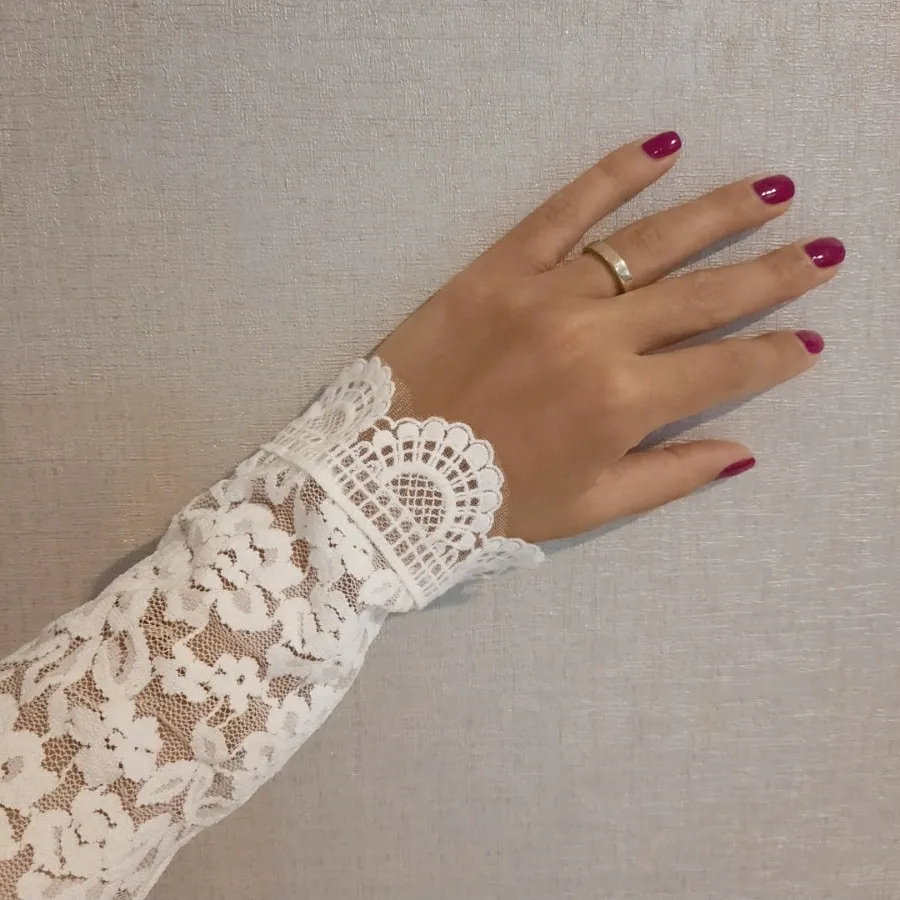 پیراهن گیپور کوتاه