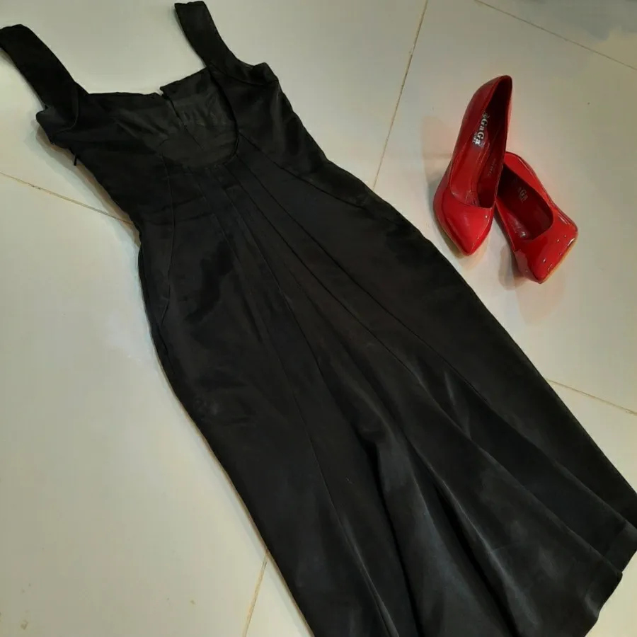 پیراهن مجلسی ساتن