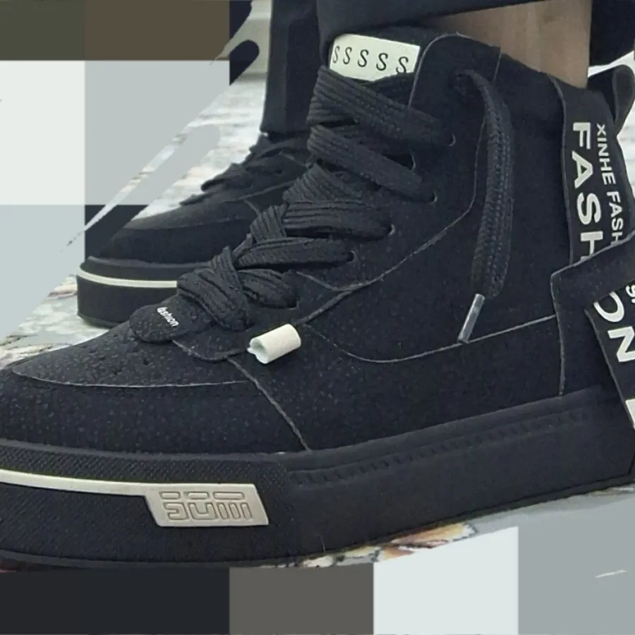 کفش اسپرت ساق‌دار مشکی