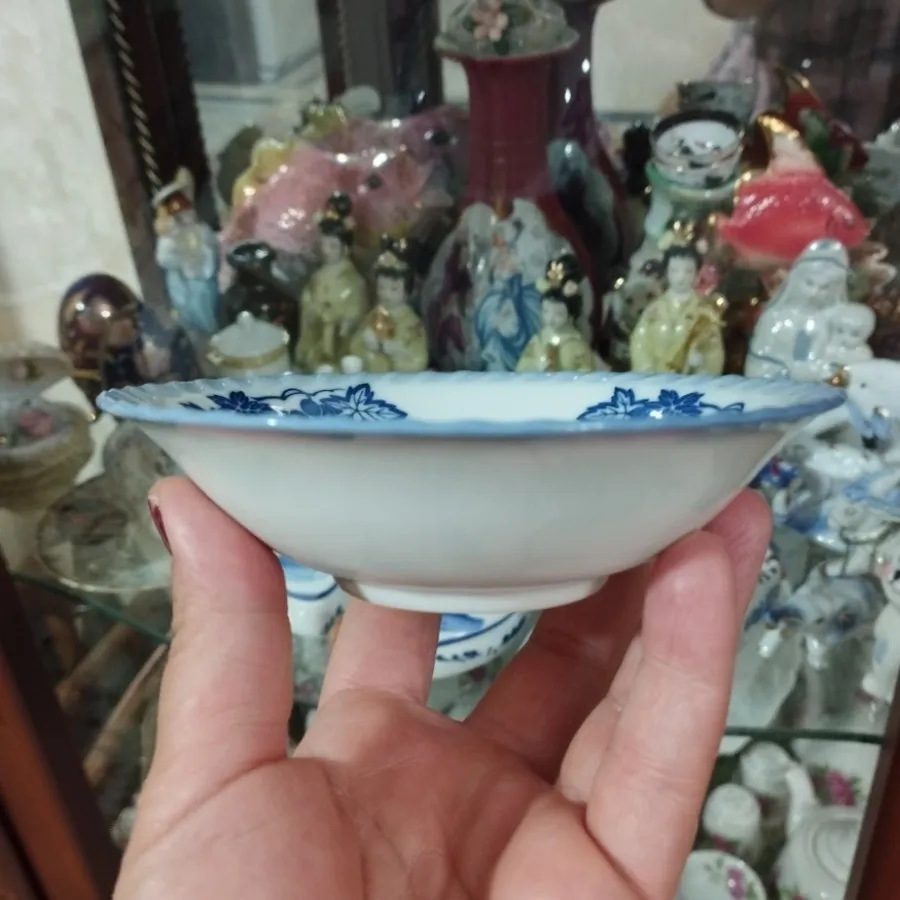 پیاله قلم آبی