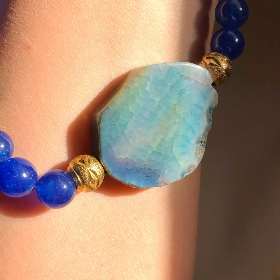 ست گردنبند و گوشواره عقیق