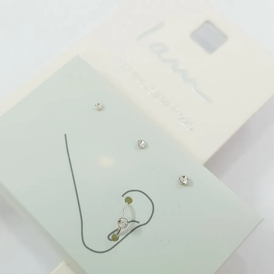 پک پیرسینگ بینی نقره 925