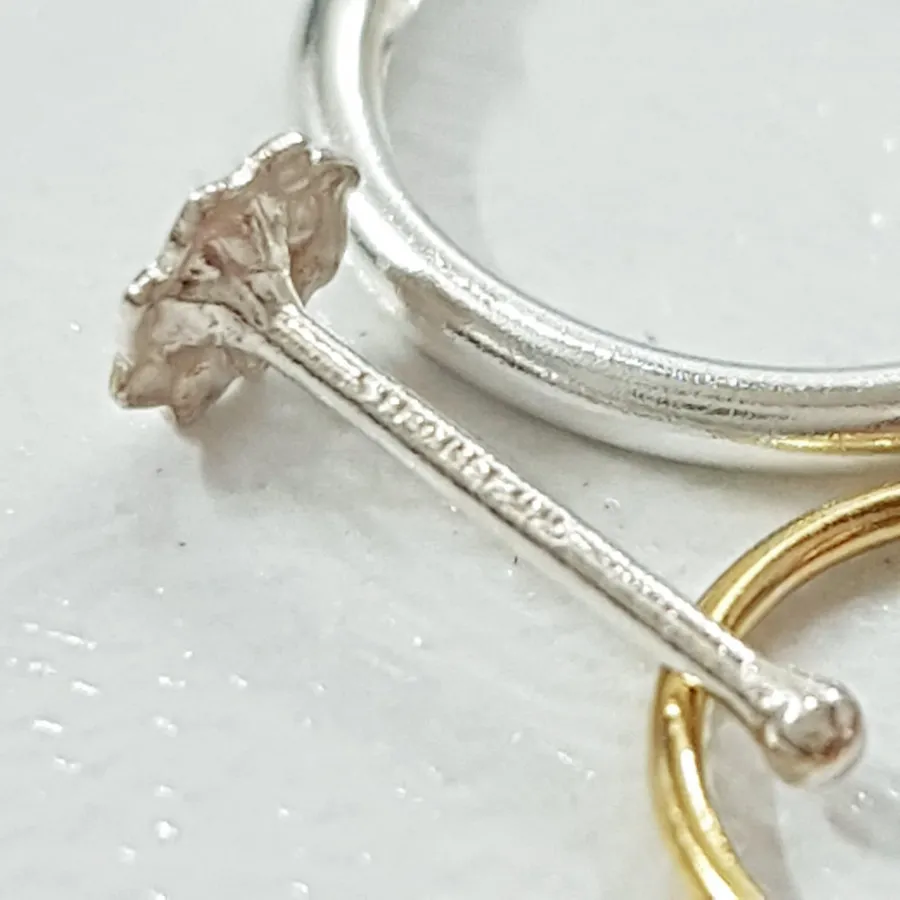 پک پیرسینگ بینی نقره 925