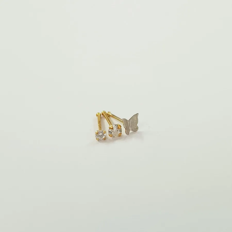 پک پیرسینگ بینی نقره 925