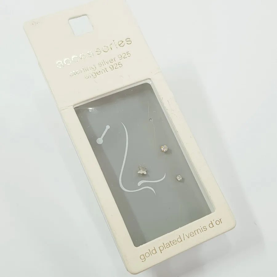 پک پیرسینگ بینی نقره 925