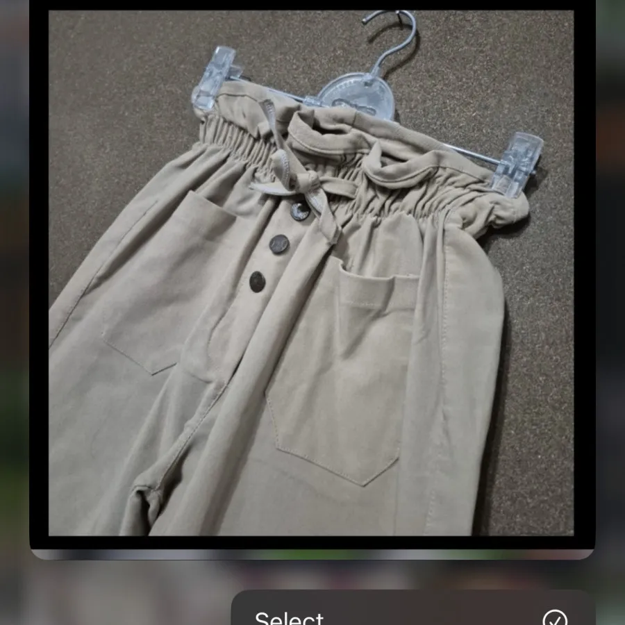 شلوار کتان مام