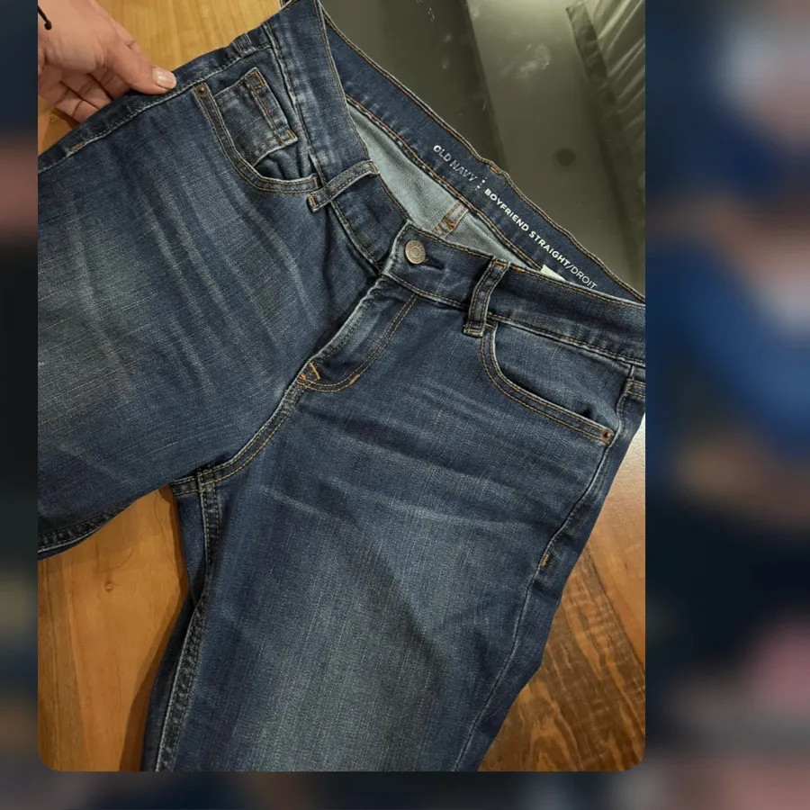 شلوار جین راسته