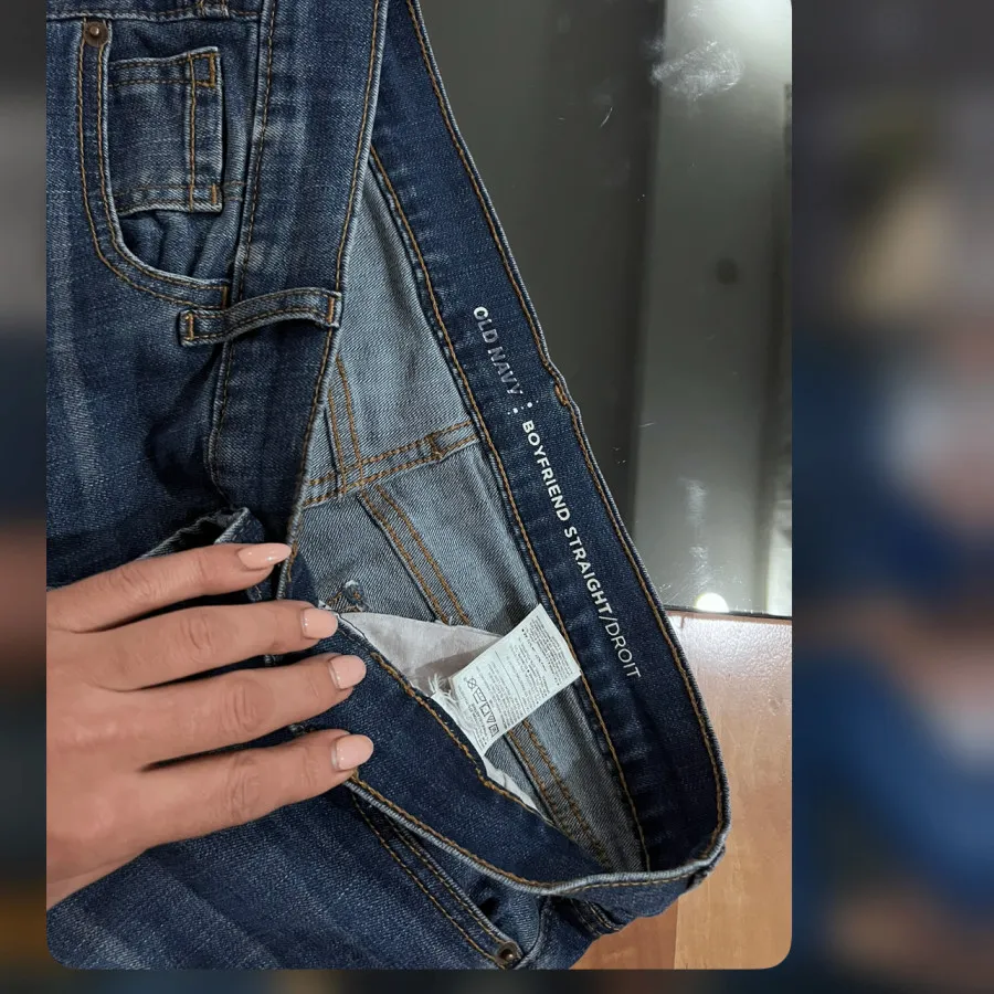 شلوار جین راسته