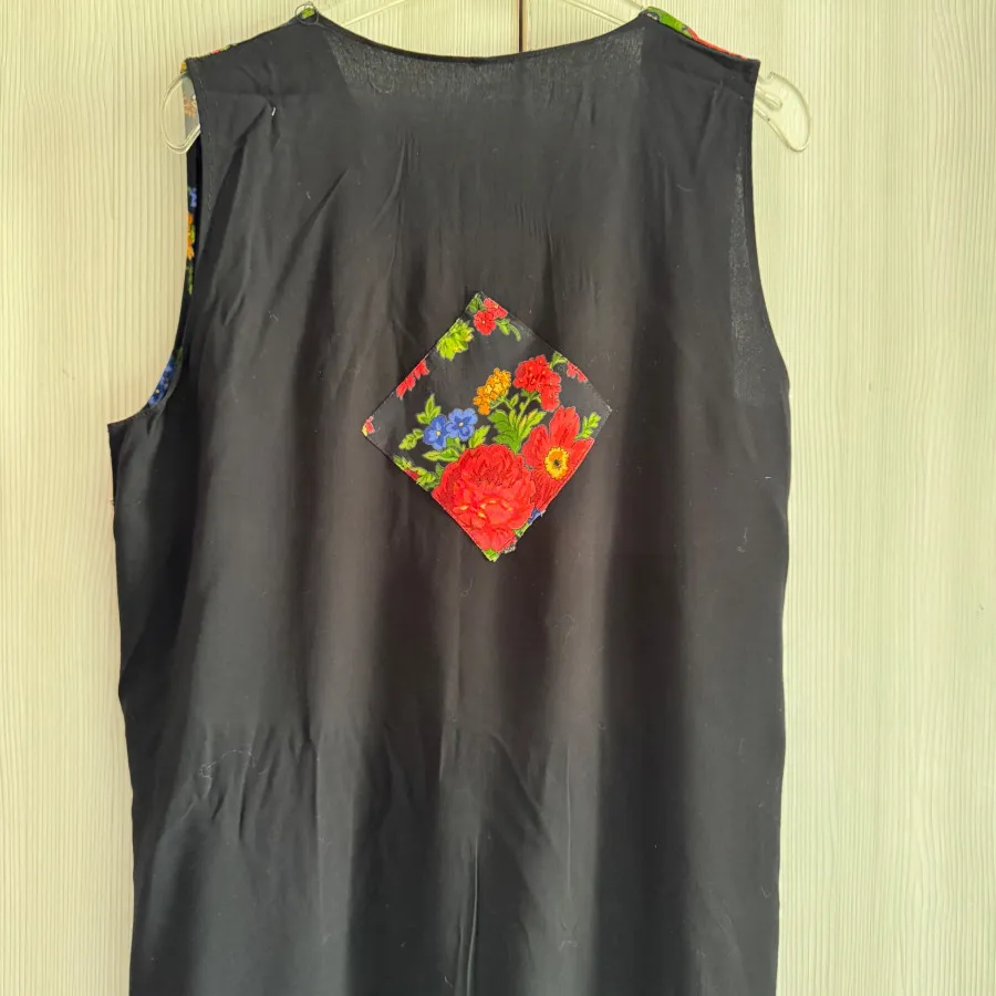 مانتو نخی گلدار