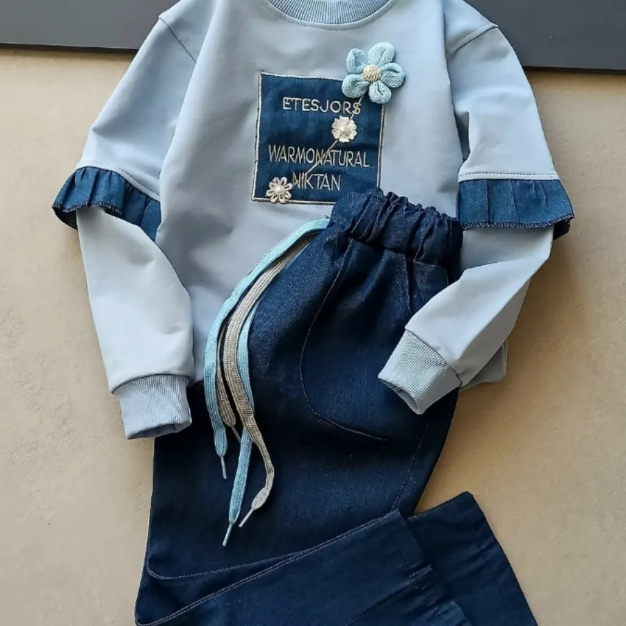 بلوز شلوار دخترانه