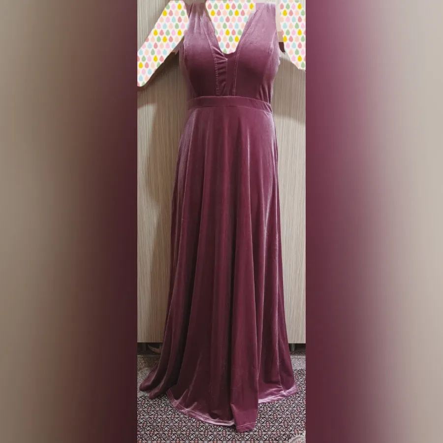 پیراهن مجلسی مخمل USA