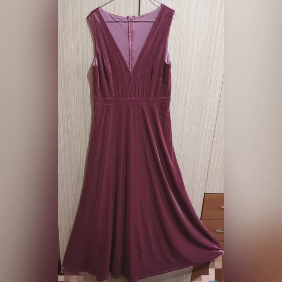 پیراهن مجلسی مخمل USA