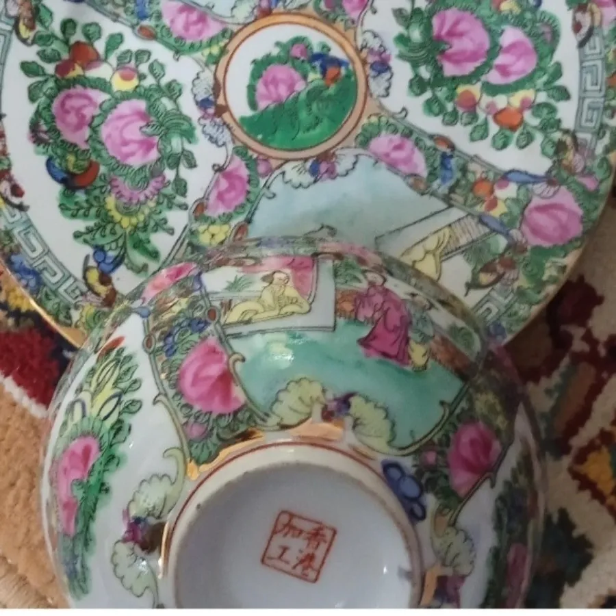 قاب و قدح گل مرغی