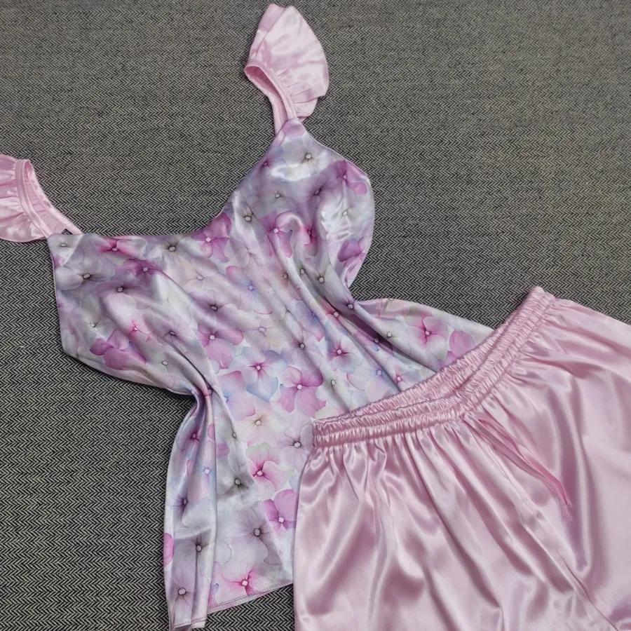 تاپ و شورتک ساتن مرلین