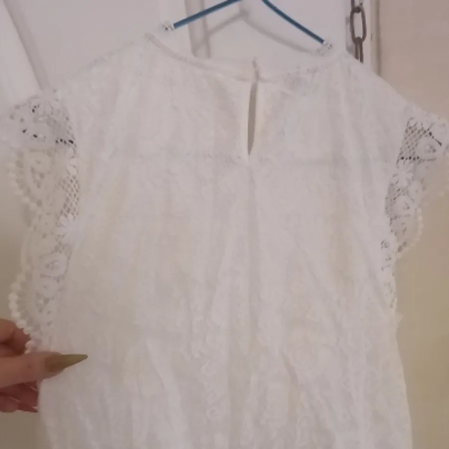 تاپ نیم آستین گیپور