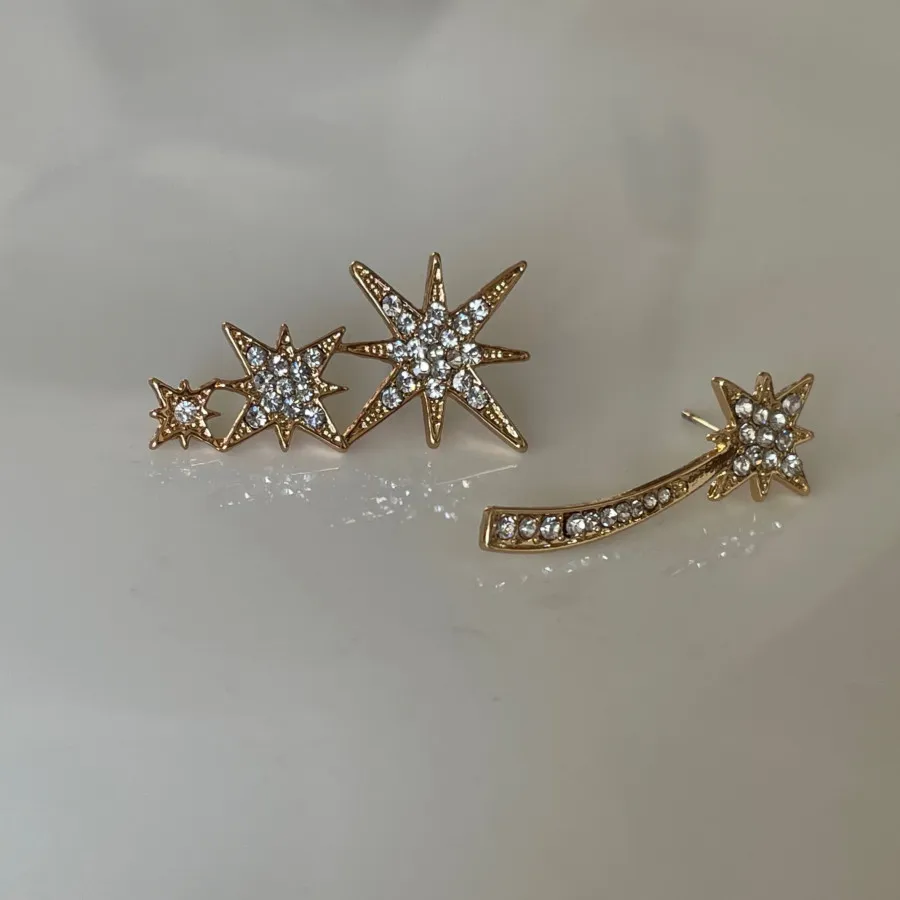 گوشواره میخ نقره ستاره