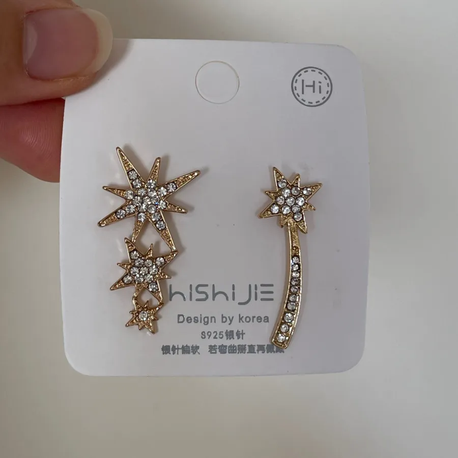 گوشواره میخ نقره ستاره