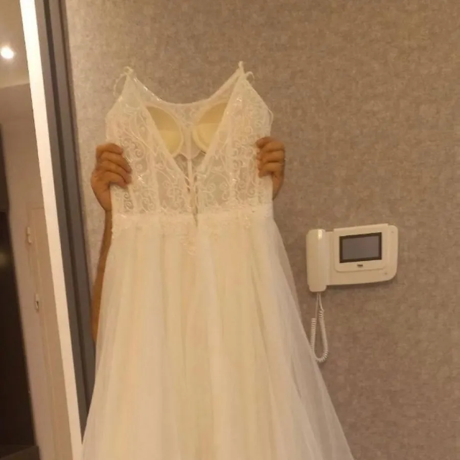 لباس عروس اروپایی دنباله