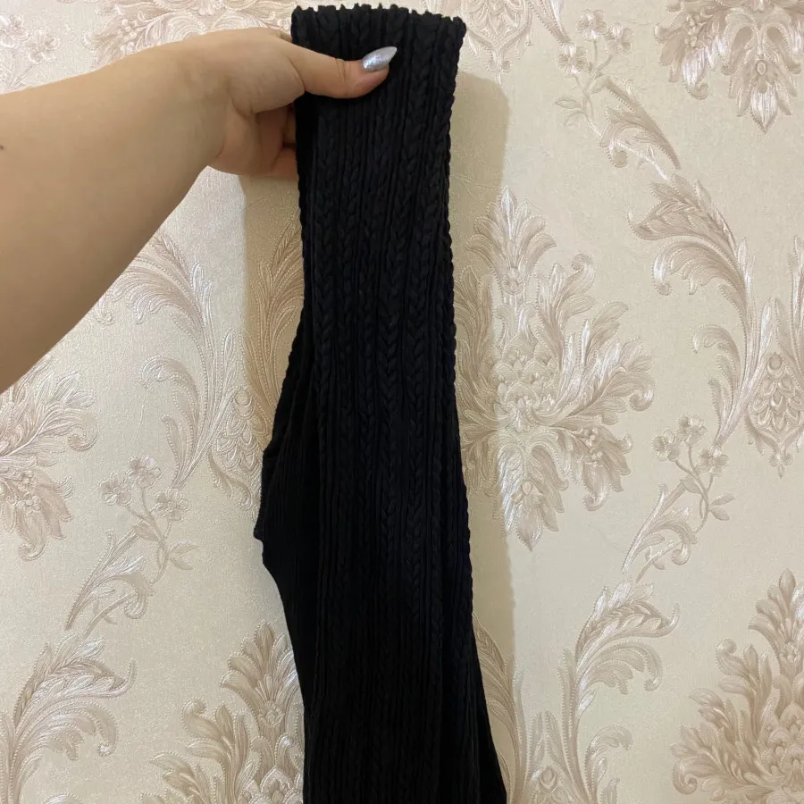 جوراب شلواری گندمی ضخیم