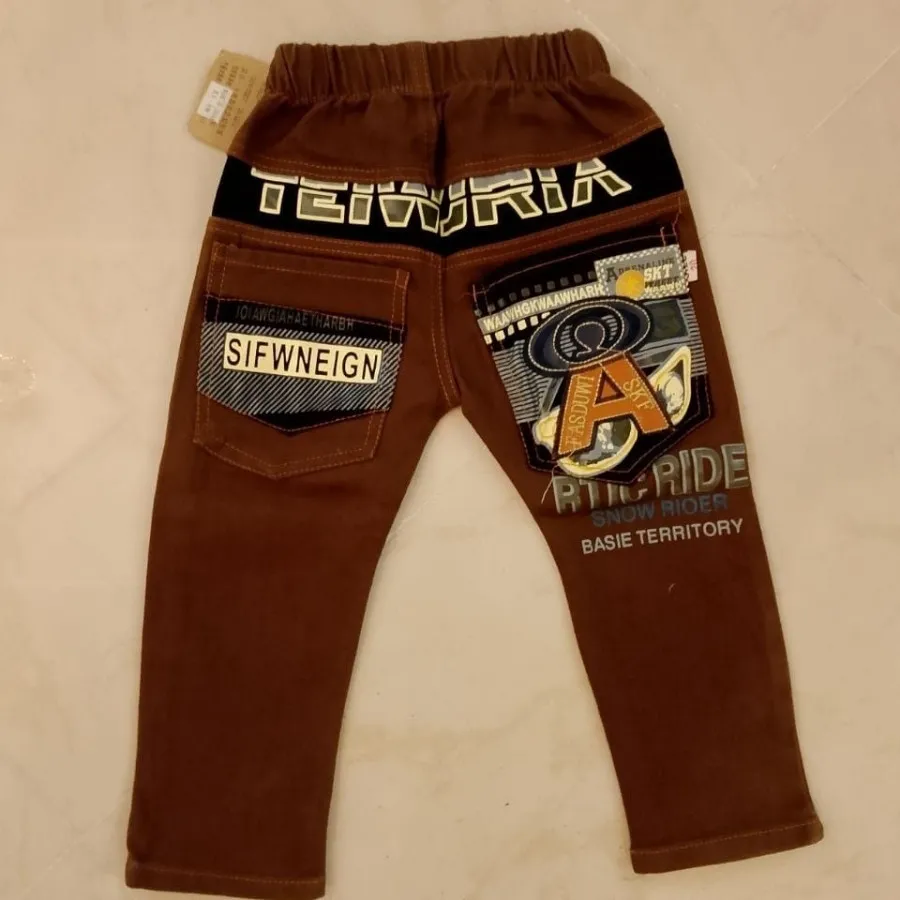 شلوار کتان کمر کش