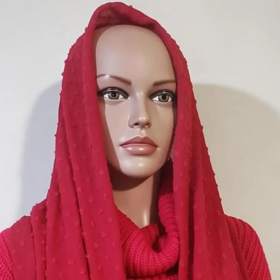 شال کرپ حریر