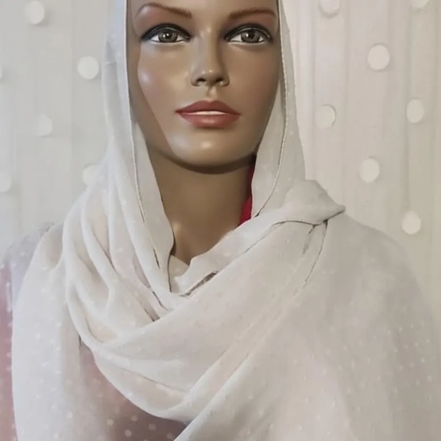 شال کرپ حریر