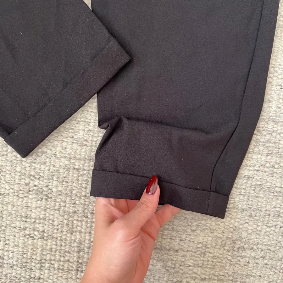 شلوار کرپ مشکی