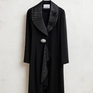 مانتوی مجلسی کارشده