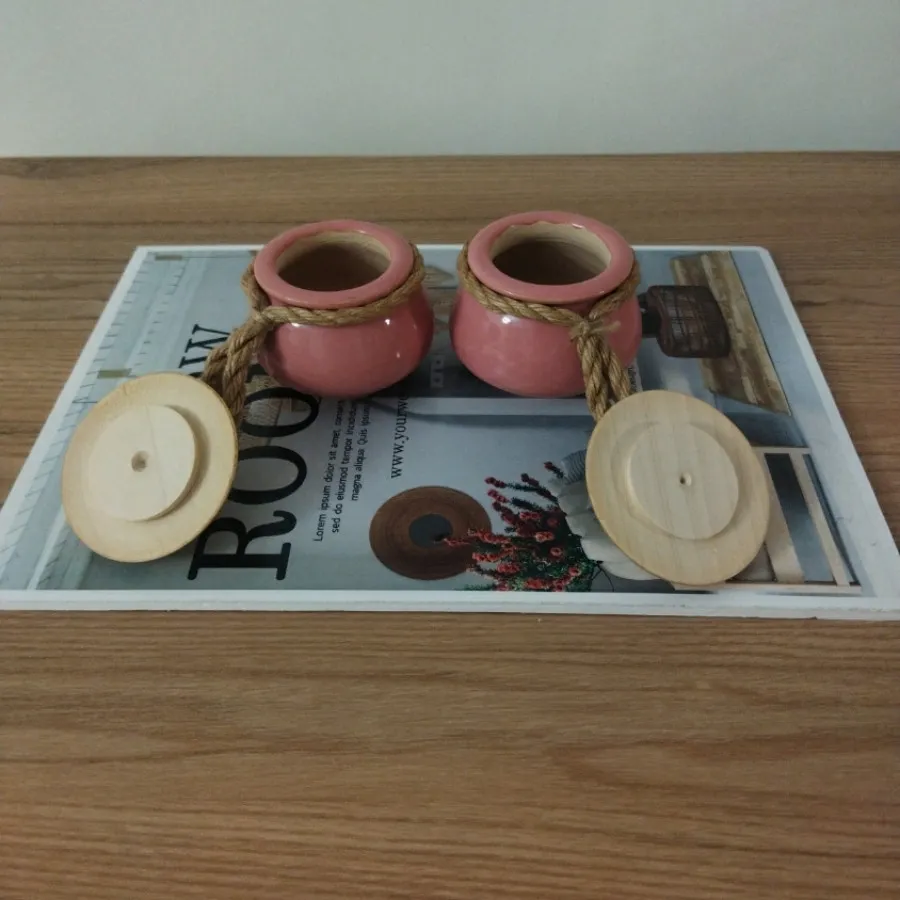 ظرف در دار سرامیکی