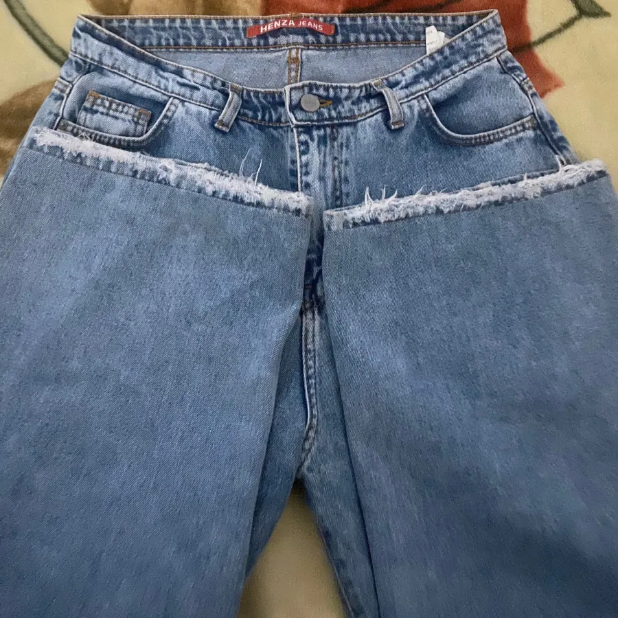 شلوار جین واید لگ