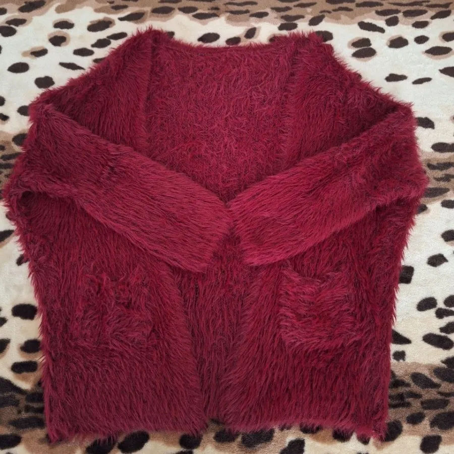 رویه بافت موهر زرشکی