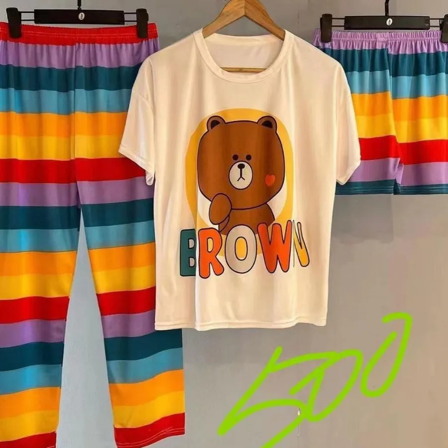 ست بلوزشلوارشوارک