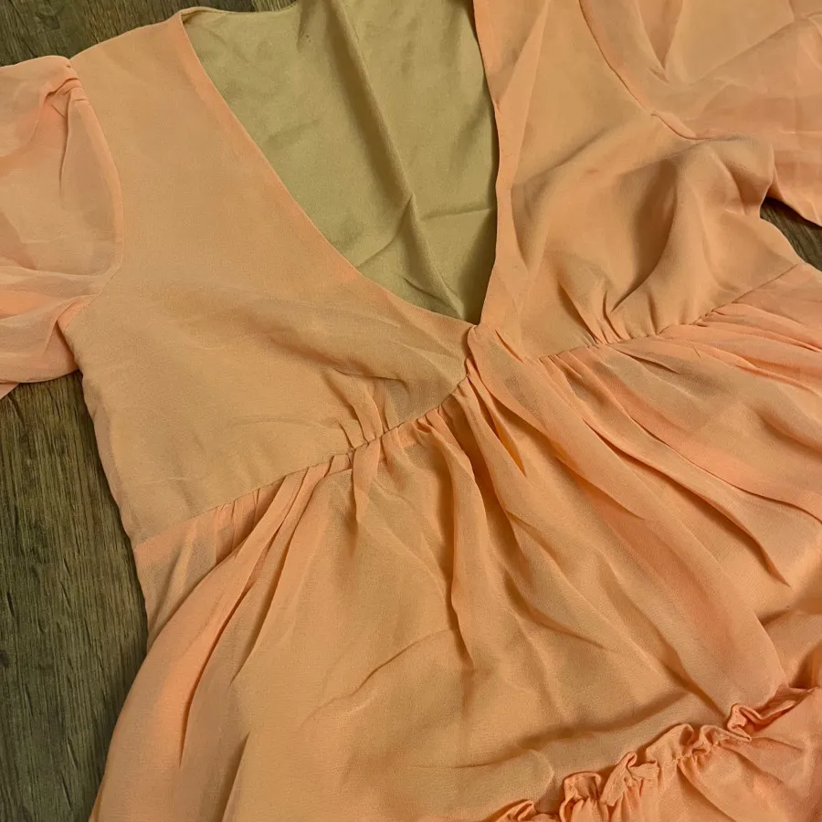 پیراهن نارنجی مجلسی