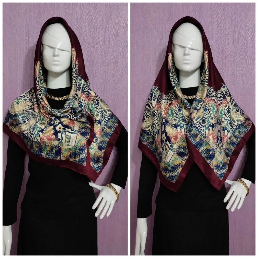 روسری ساتن خارجی