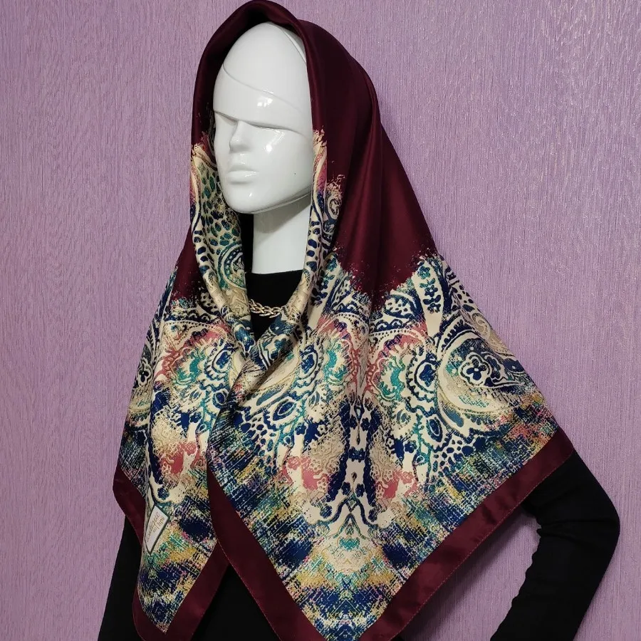 روسری ساتن خارجی